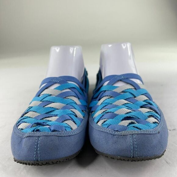 PATAGONIA Pearl Lattice Performance Shoe Women US 9 Railroad Blue Outdoor Hiking - Picture 2 of 10